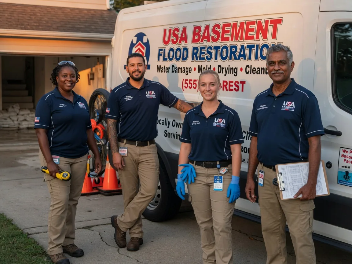 Basement Flood Cleanup company in Gustine, TX
