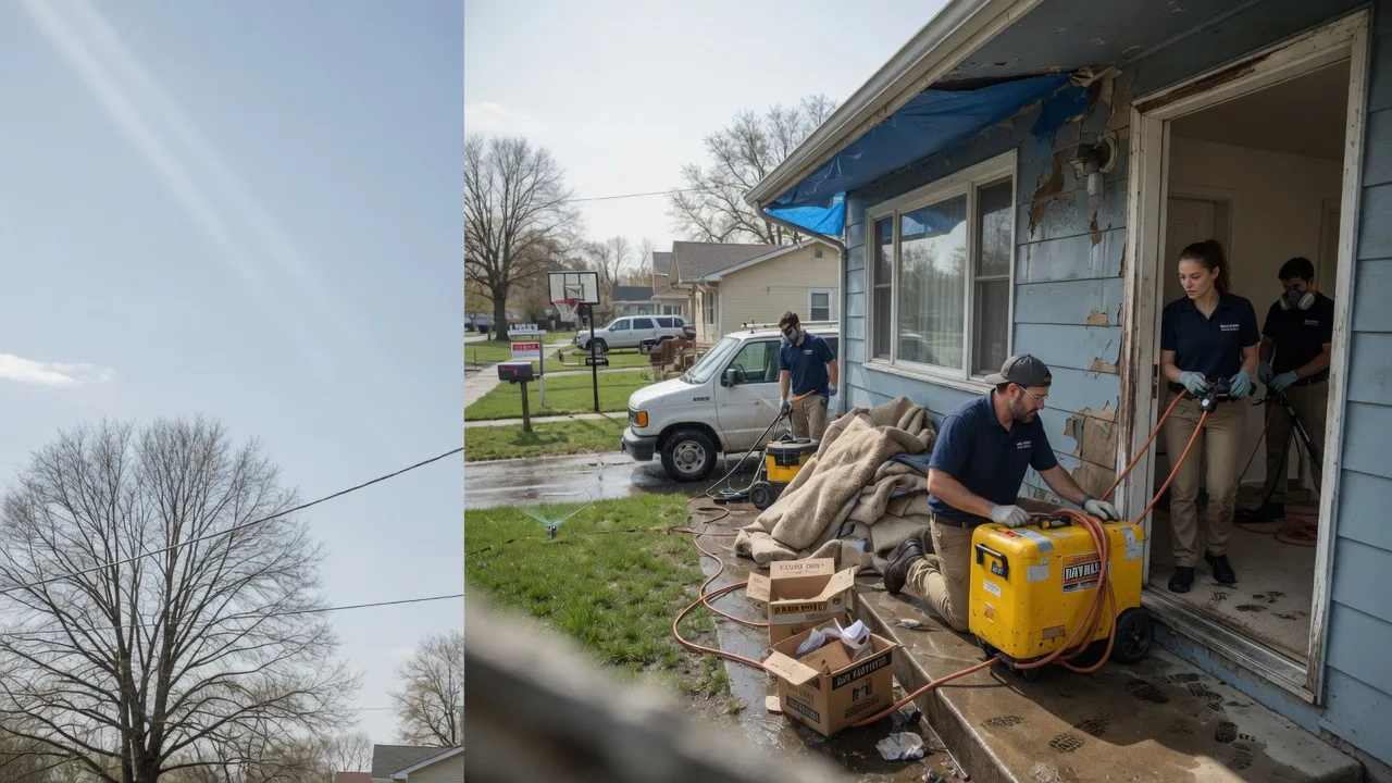 Basement Flood Cleanup in Gustine, TX near me